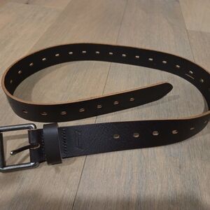 Dickies brown leather belt 34/85